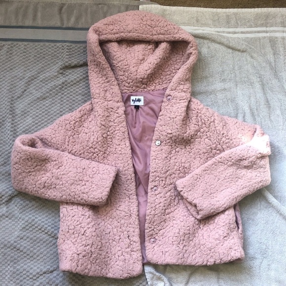 Pink Fuzzy Women’s Vylette Hoodie - Large - Picture 1 of 3